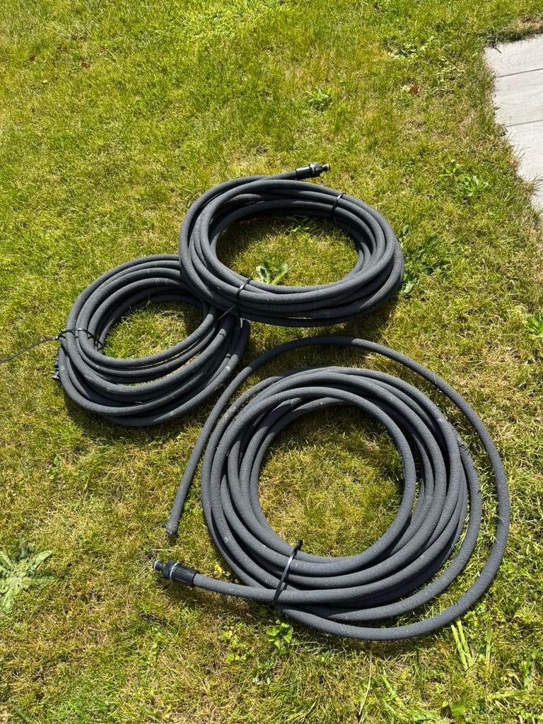 Irrigatiesysteem 3 stuks, Jardin & Terrasse, Tuyaux d'arrosage, Enlèvement, Utilisé, Tuyau d'arrosage