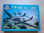 Italeri | Nr. 1239 | 1:72 - Fw-189 A-1 "Uhu" + extra's, 1:72 tot 1:144, Italeri, Nieuw, Ophalen of Verzenden