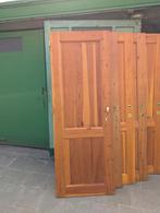 Binnendeuren Massief Eik incl. sloten, scharnieren en klinke, Doe-het-zelf en Bouw, Deuren en Vliegenramen, Ophalen, Binnendeur