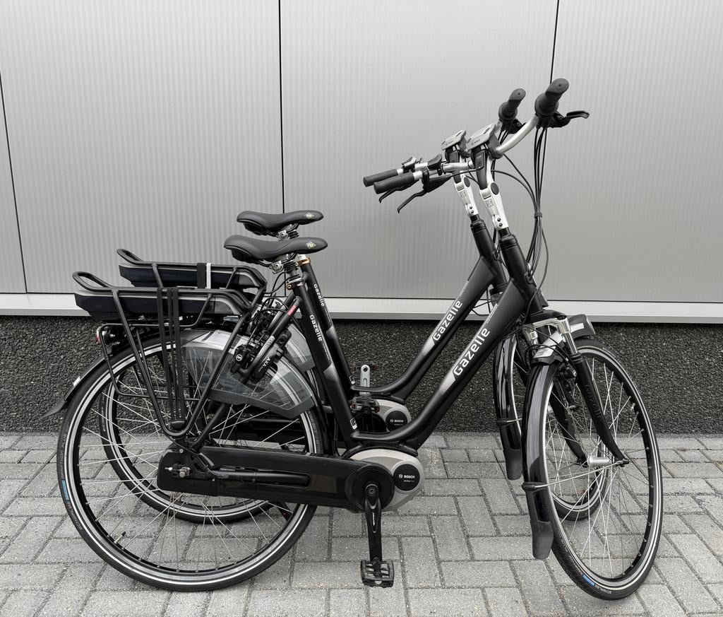 Prachtige Set Gazelle Orange | Bosch Middenmotor |57CM|400WH, Ophalen of Verzenden, Zo goed als nieuw, Gazelle