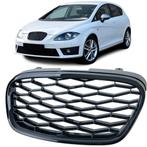 Grill Voor Seat Leon 1P Zonder Embleem Glans Zwart Honingraa, Verzenden