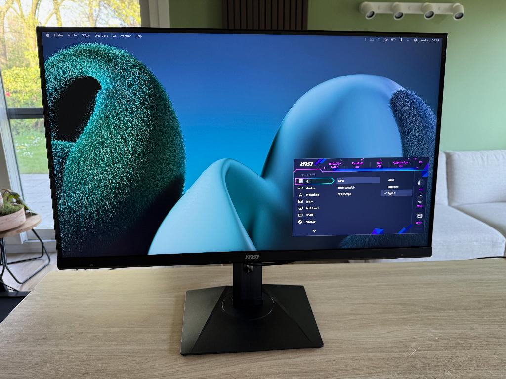 32 inch / 4K / 160Hz / USB-C PD / IPS (MSI MAG 323UPF), MSI, IPS, In hoogte verstelbaar, Minder dan 1 ms