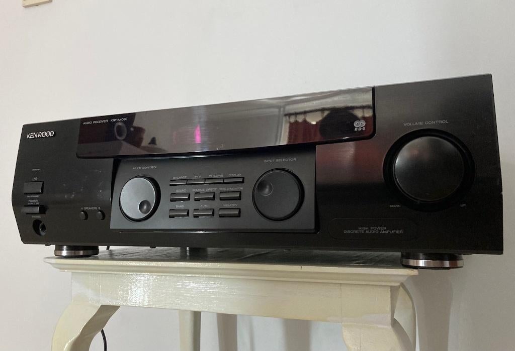 Kenwood KRF-A4030 hifi receiver versterker - werkt volledig, Ophalen of Verzenden, Gebruikt, Stereo