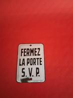 Plaque émaillée, Collections, Rétro, Enlèvement, Autres types