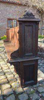 Eiken kerkbank 206cm 47cm 108cm H., Ophalen