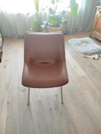 Siège simple vintage marron, Maison & Meubles, Fauteuils, Enlèvement, Comme neuf, Moins de 75 cm, 50 à 75 cm