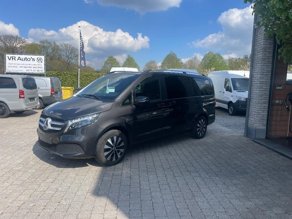 MERCEDES V250CDI L2 4 MATIC DUBBEL-CABINE, Autos, Cuir, Argent ou Gris, Achat, Euro 6