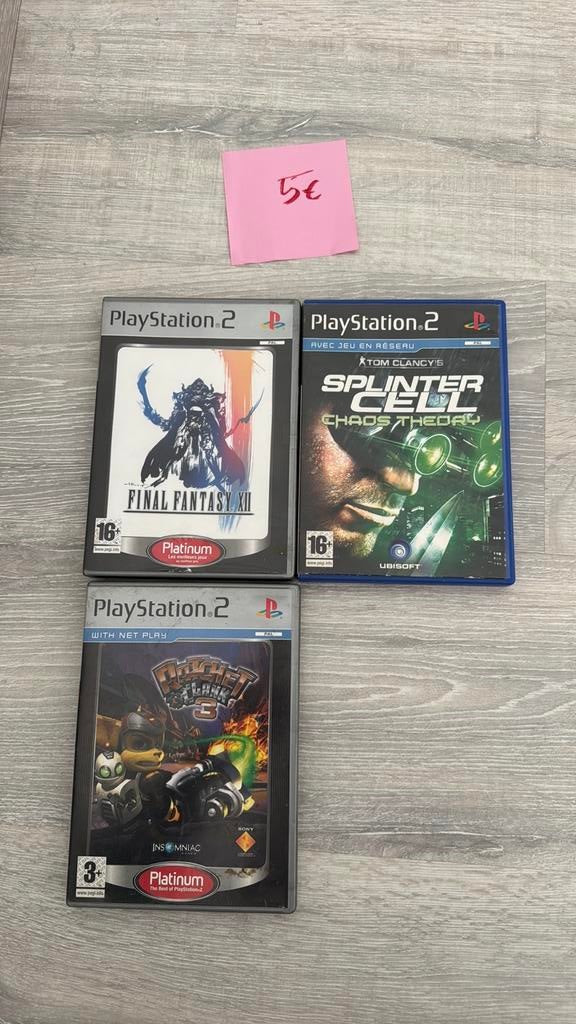 PS2-spellen, Ophalen, Gebruikt