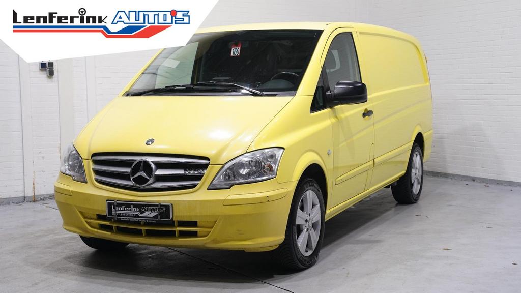 Mercedes-Benz Vito 113 CDI 136 pk Lang Automaat Airco, APK 1, Auto's, Bestelwagens en Lichte vracht, Automaat, Overige kleuren