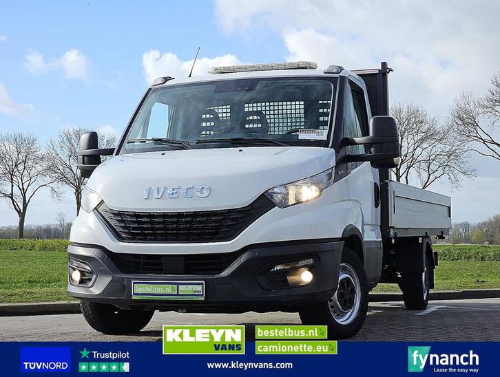 Iveco DAILY 35S14 L3 Open-Laadbak XL!, Auto's, Bestelwagens en Lichte vracht, Bedrijf, ABS, Airconditioning, Centrale vergrendeling