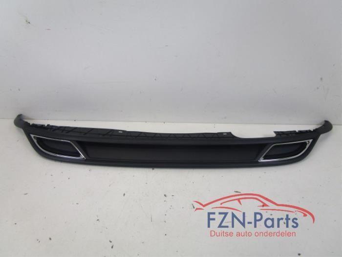 VW Polo 2G R-Line Diffuser Onderlip Achterbumper, Auto-onderdelen, Carrosserie, Bumper, Achter, Gebruikt, Ophalen of Verzenden