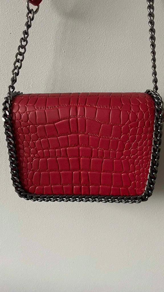 Rode TAS, Ophalen of Verzenden, Zo goed als nieuw, Rood, Schoudertasje