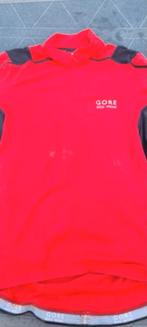 rode fietsshirt Gore Bike Wear maat medium - large, Fietsen en Brommers, Gebruikt, Dames, Ophalen of Verzenden, L