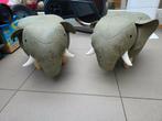 2 kinder zit-olifantjes, Ophalen, Nieuw