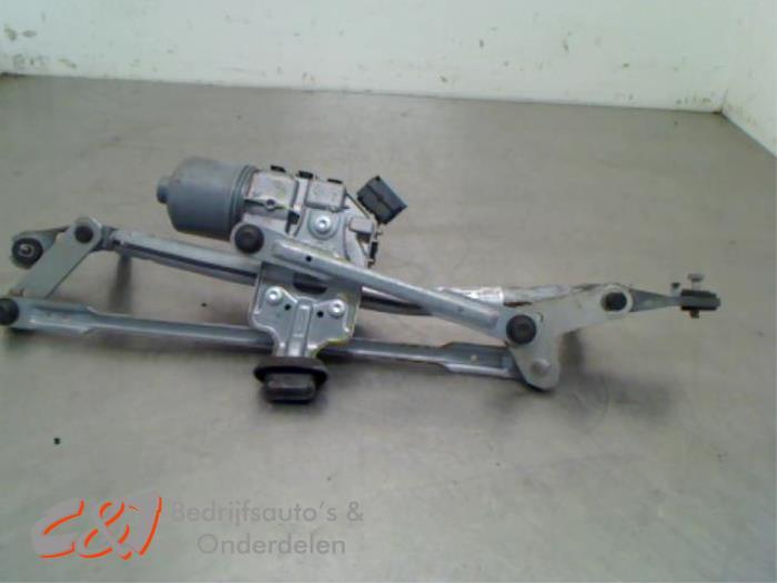 Ruitenwismotor + Mechaniek van een Peugeot Partner, Gebruikt, -, -, Ophalen of Verzenden