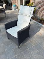 tuinstoel met kussen, Jardin & Terrasse, Chaises de jardin, Enlèvement, Utilisé, Ajustable