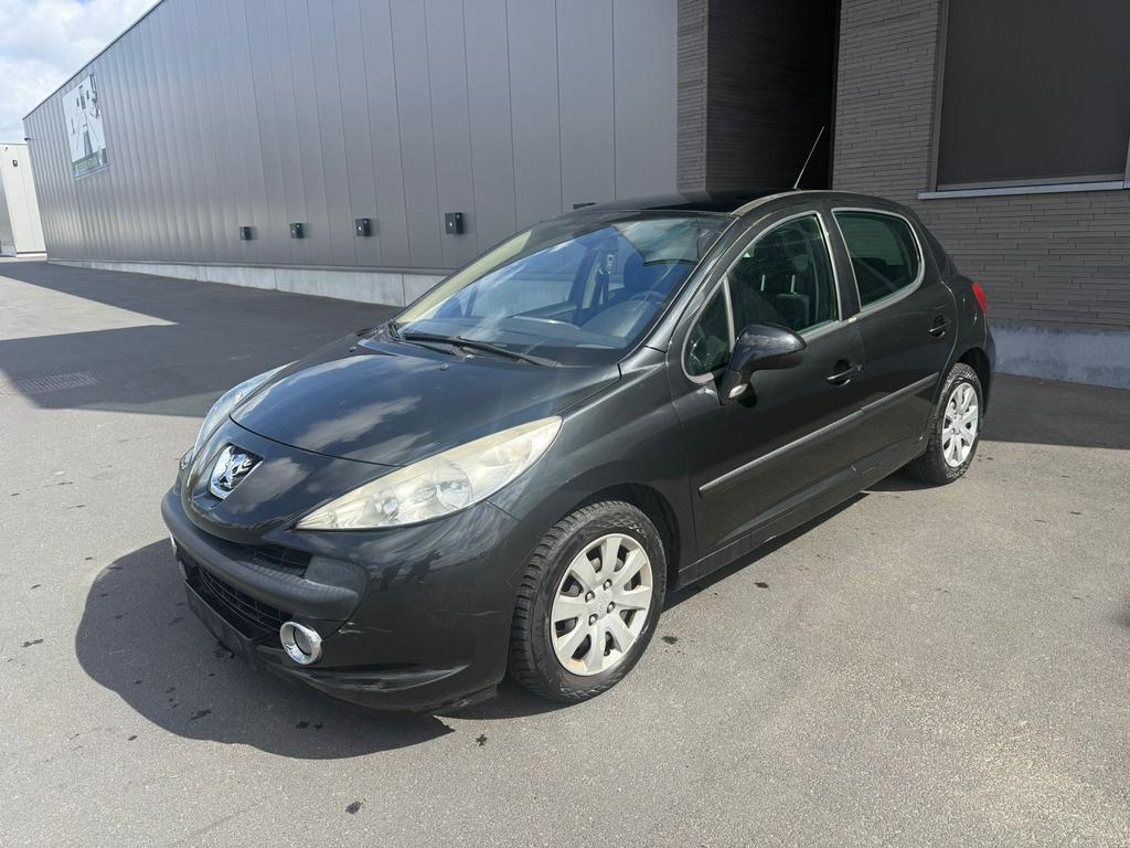 Peugeot 207 – Betrouwbaar & zuinig!, 4 deurs, Stof, Zwart, Zwart