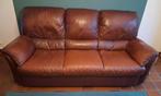 Salon cuir véritable 3 pièces Univers du Cuir, Huis en Inrichting, Ophalen, Gebruikt, 100 tot 125 cm, Leer