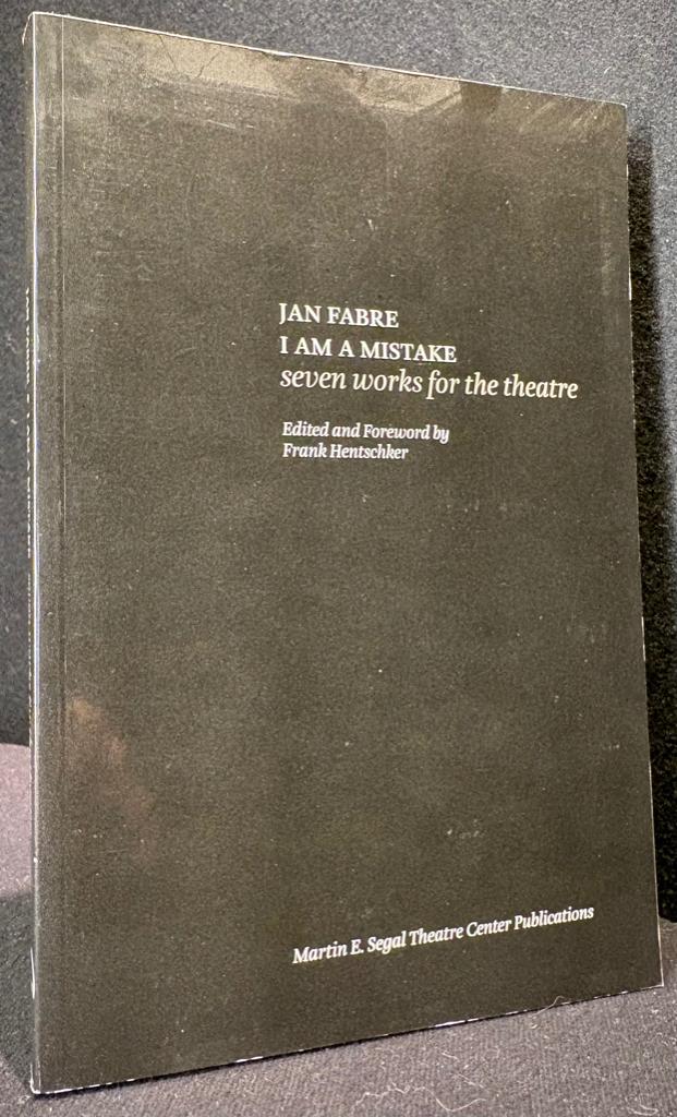 JAN FABRE I am a mistake 2015 Engelstalig, Jan Fabre, Ophalen of Verzenden, Zo goed als nieuw, Overige onderwerpen