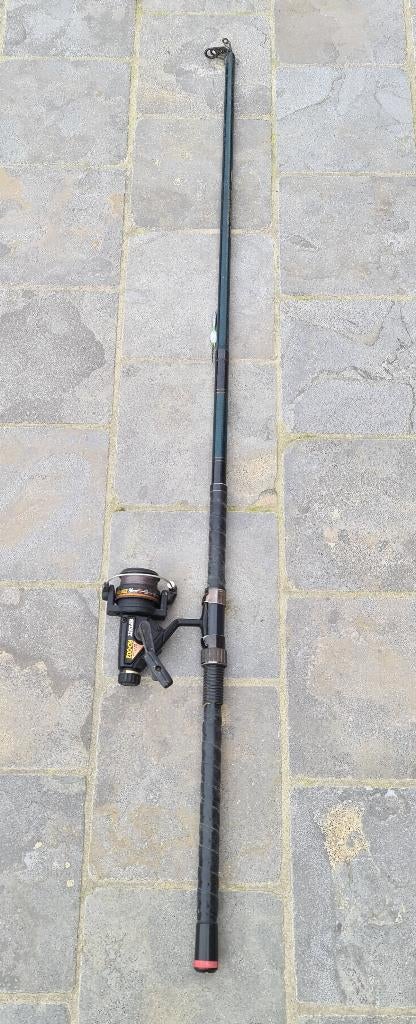 Werphengel van Arca 3,50 m met Spinit RD-002 molen, Sports nautiques & Bateaux, Pêche à la ligne | Général, Enlèvement, Utilisé