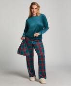 Te koop: Leuke zachte pyjama, L van Hunkemöller, Kleding | Dames, Ophalen, Blauw, Hunkemüler, Maat 42/44 (L)