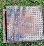 3 Gietijzer putdeksels 70x70cm 12.5ton belasting., Doe-het-zelf en Bouw, Ophalen, Zo goed als nieuw
