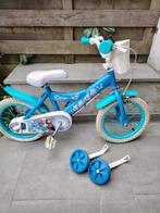 Bike - Frozen 14', Fietsen en Brommers, Fietsen | Kinderfietsjes, Ophalen, Gebruikt, Minder dan 16 inch, Zijwieltjes