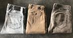 Broeken voor heren - Jeans - Chino - 3 stuks - W32 L32, Kleding | Heren, Broeken en Pantalons, Gedragen, Beige, Maat 48/50 (M)