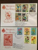 Eerste dag postzegel enveloppe San Marino, Ophalen of Verzenden, Overige landen, Gestempeld