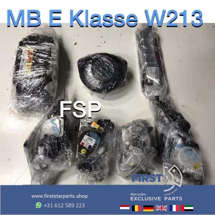 W213 AMG airbag set + gordels Mercedes E Klasse 2016-2018 63, Auto-onderdelen, Dashboard en Schakelaars, Mercedes-Benz, Gebruikt