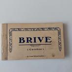 Oud boekje met 12 oude postkaarten van Brive- Corrèze, Verzamelen, Ophalen