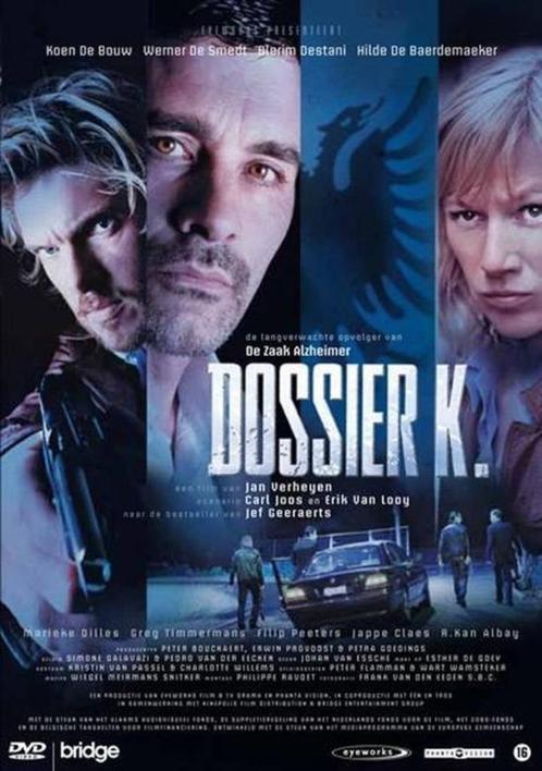 Dossier K met Koen De Bouw, Blerim Destani, Werner De Smedt,, Cd's en Dvd's, Dvd's | Thrillers en Misdaad, Zo goed als nieuw, Actiethriller