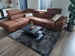 Hoeksalon camel 2.35m op 2.85 m, incl.relax en salontafel, Huis en Inrichting, Ophalen