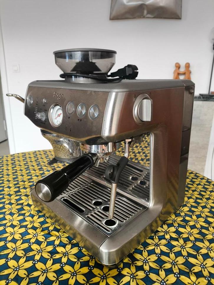 Machine à expresso Sage express BES875, Electroménager, Cafetières, Comme neuf, Café moulu, Café en grains, Machine à espresso