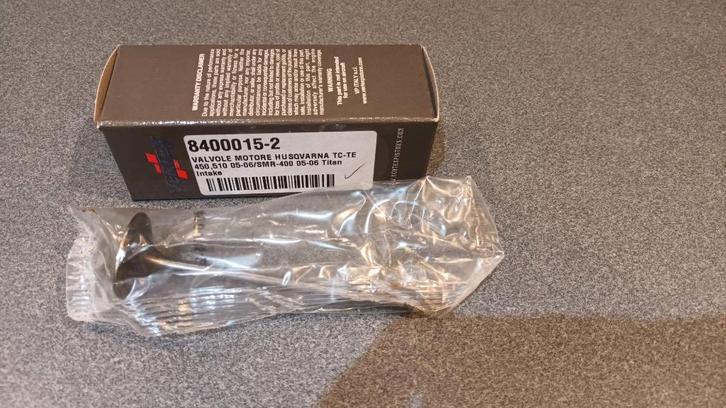 Vertex intake titanium valve  TC/TE 450/510 & SMR400, Motos, Pièces | Autre, Neuf, Envoi