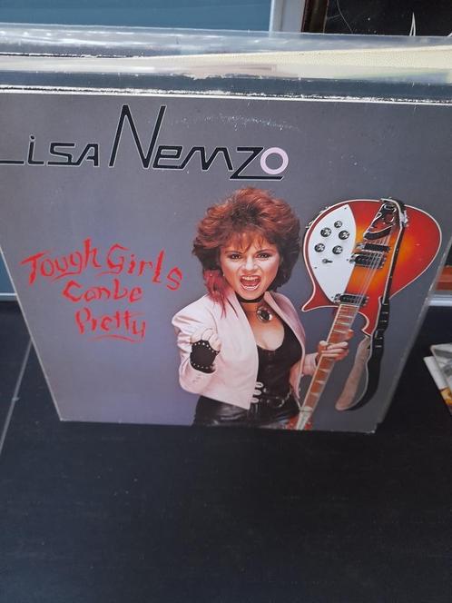 lp - lisa nemzo - tough girls can be pretty - bak 11, Cd's en Dvd's, Vinyl | Hardrock en Metal, Gebruikt, Ophalen of Verzenden