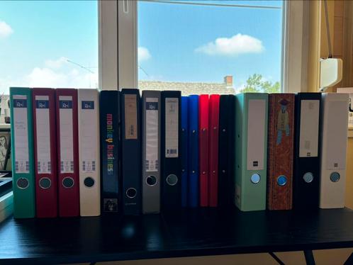 Kaften, classeurs, ringmappen, Diversen, Schoolbenodigdheden, Zo goed als nieuw, Ophalen of Verzenden
