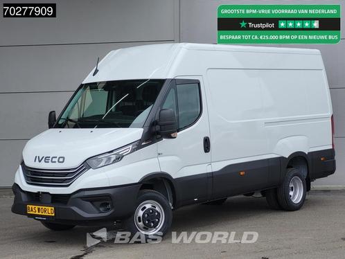 Iveco Daily 35C21 3.0L 210PK Automaat L2H2 Dubbellucht LED A, Auto's, Bestelwagens en Lichte vracht, Bedrijf, Te koop, Achteruitrijcamera
