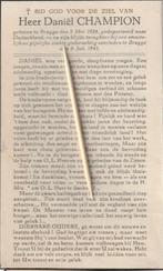 Victime de guerre 1940-1945, Collections, Envoi