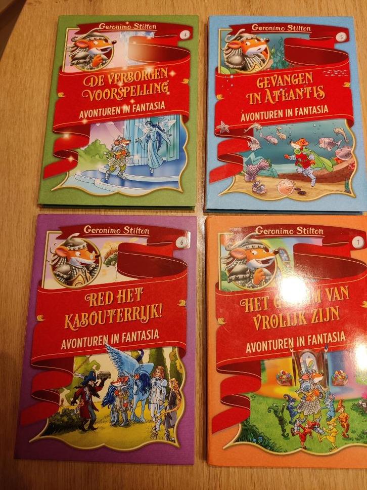 Geronimo Stilton - Avonturen in Fantasia, Livres, Livres pour enfants | Jeunesse | Moins de 10 ans, Comme neuf, Fiction général