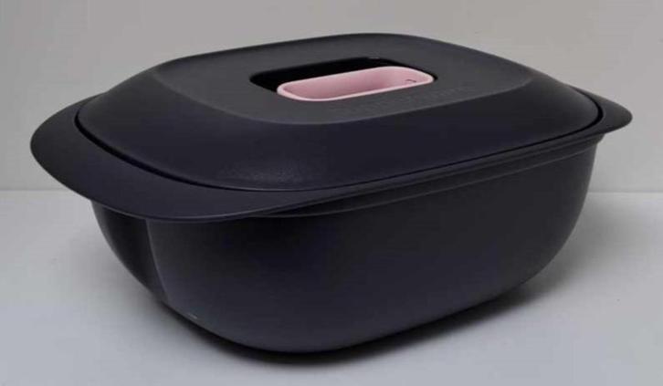 Tupperware™ « Gourmet Server » 2 liter - zwart, Huis en Inrichting, Keuken | Tupperware, Nieuw, Bak of Kom, Verzenden