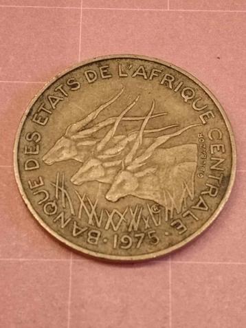 CENTRAAL AFRIKAANSE STATEN 10 Francs 1975