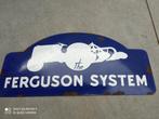 Het emaille bord voor de tractor van het Ferguson System, Ophalen of Verzenden, Gebruikt