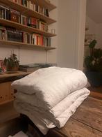2 enkele synthetische donsdekens, Huis en Inrichting, Ophalen, Eenpersoons, Wit, Deken of Dekbed
