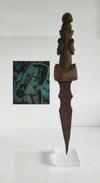 CONGO (DRC) /Oude dolk met basis (hoogte 46 cm), Antiek en Kunst, Ophalen