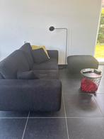 Zetel met poef, Huis en Inrichting, Zetels | Zetels en Chaises Longues, Ophalen, Zo goed als nieuw
