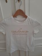 wit T-shirt maat 134, Ophalen, Meisje, Zo goed als nieuw, Shirt of Longsleeve