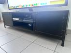 industrial look metalen kast (eventueel tv), Ophalen, 100 tot 150 cm, Zo goed als nieuw, Industrial look