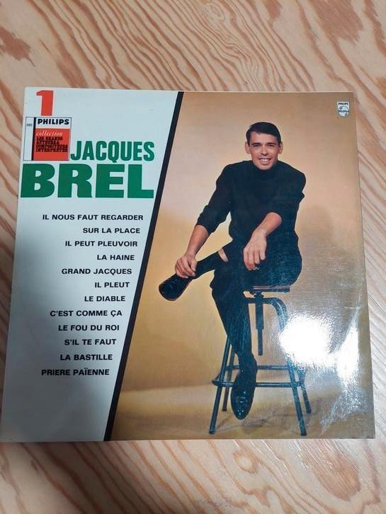 Jacques Brel LP verzameling, Cd's en Dvd's, Vinyl | Verzamelalbums, Gebruikt, Ophalen of Verzenden