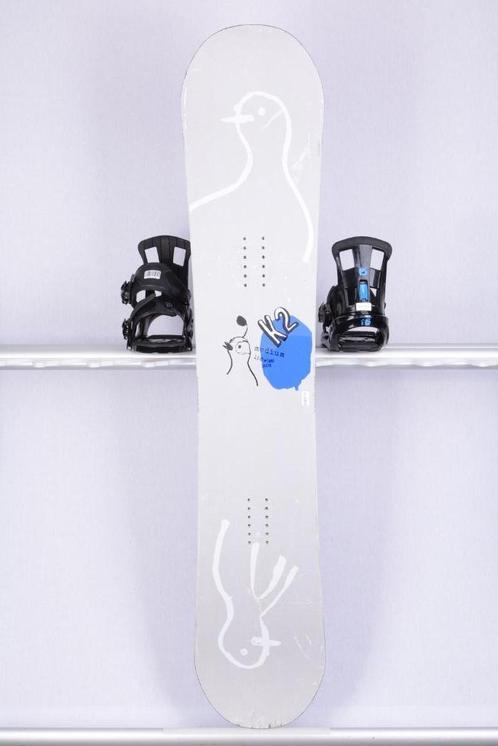 Snowboard 158 cm K2 MEDIUM 2020 WIDE, CAMBER, verre triaxial, Sports & Fitness, Snowboard, Utilisé, Planche, Envoi